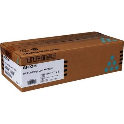 Toner Ricoh 408341 M C250H originale CIANO